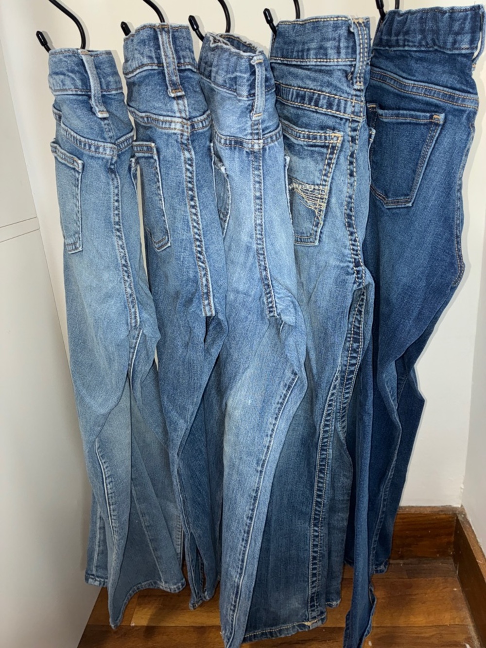 Kids Blue Denim Jeans Lot - Boot cut